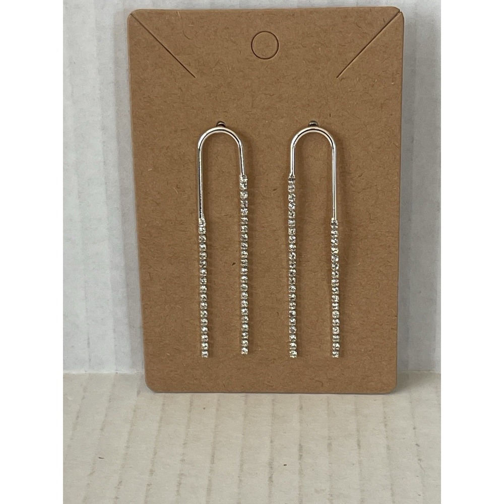 BEAUTIFUL WATERFALL STUD EARRINGS
